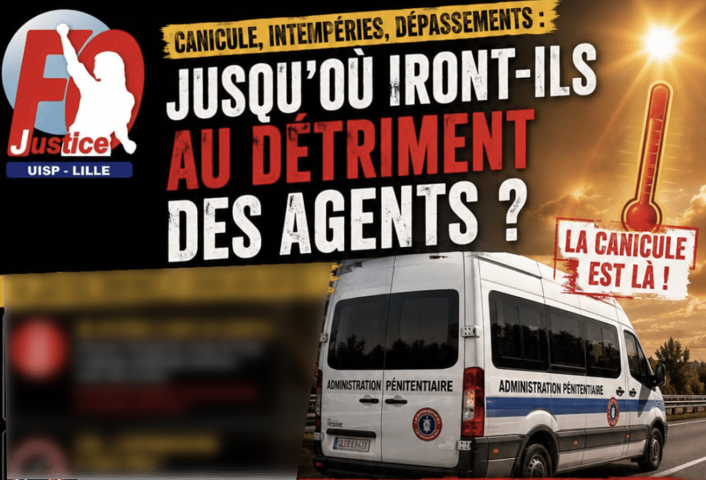 DI de Lille : Canicule, intempéries, dépassements, jusqu’où iront-ils au détriment des agents ?