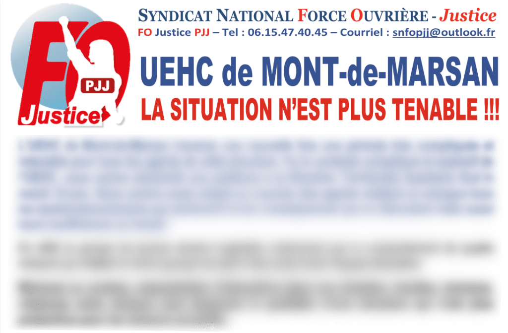 UEHC de Mont-de-Marsan : La situation n’est plus tenable !!!