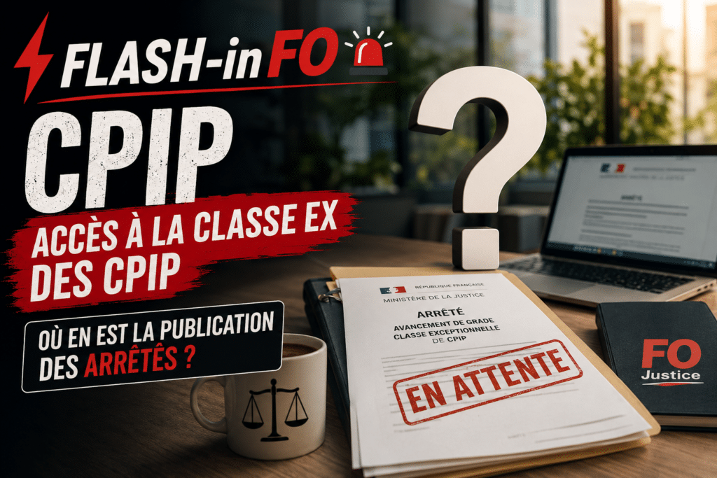 Flash-inFO CPIP : Accès à la Classe Ex des CPIP – Où en est la publication des arrêtés ?