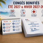 Congés bonifiés : Campagnes été 2027 et hiver 2027/28