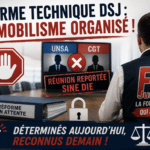 Réforme de la filière technique ministérielle : L’UNSA refuse la présence de FO Justice. La DSJ se compromet !