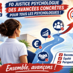 Des avancées financières obtenues par FO Justice Psychologue