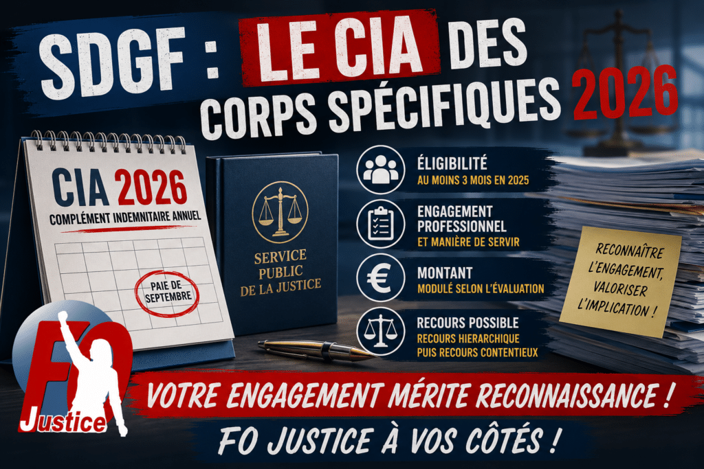 SDGF : Le CIA des Corps Spécifiques 2026