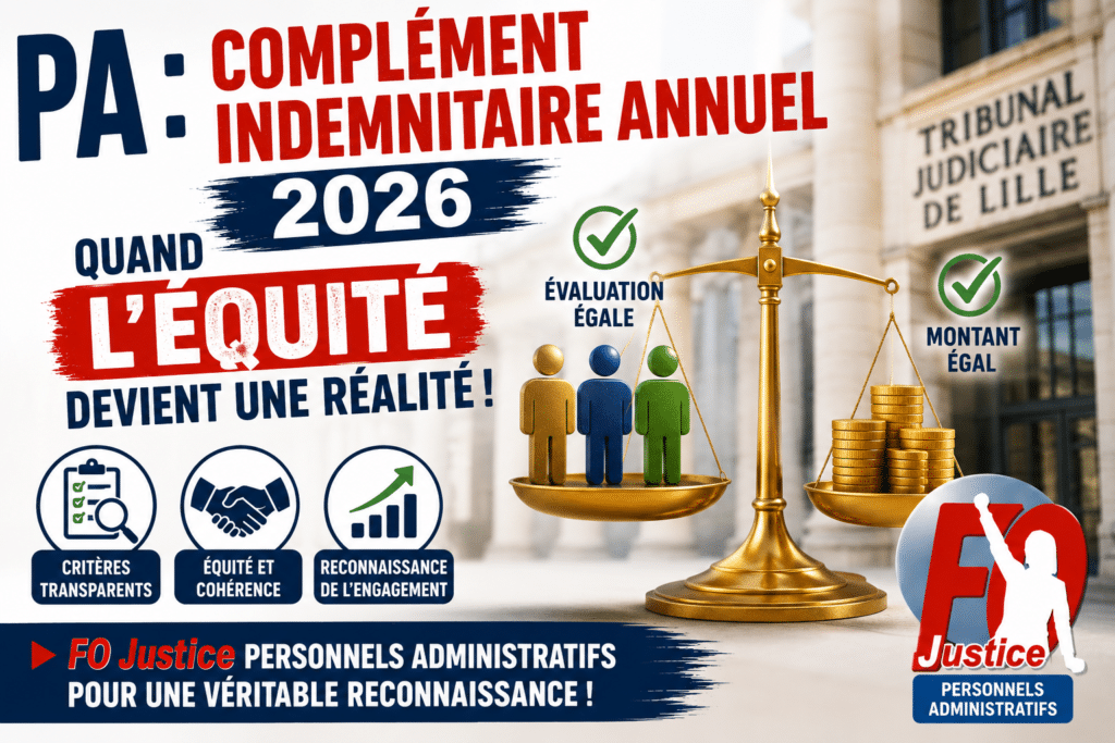 PA : Complément Indemnitaire Annuel – 2026 – Quand l’équité devient une réalité !
