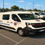 Prison de Fleury-Mérogis : Garage / Dispatching, livraison de deux véhicules électriques