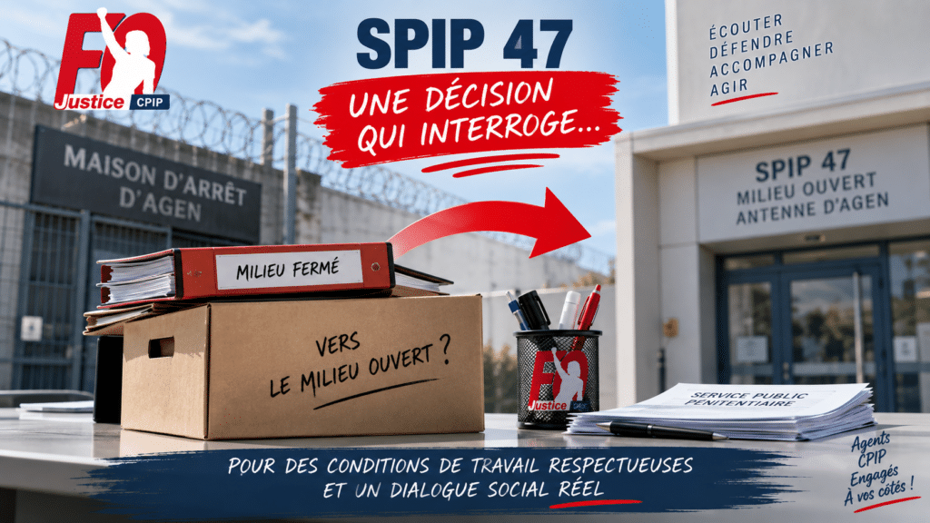 CPIP : SPIP du Lot-et-Garonne – La Goutte d’Eau qui fait Déborder le Vase ?