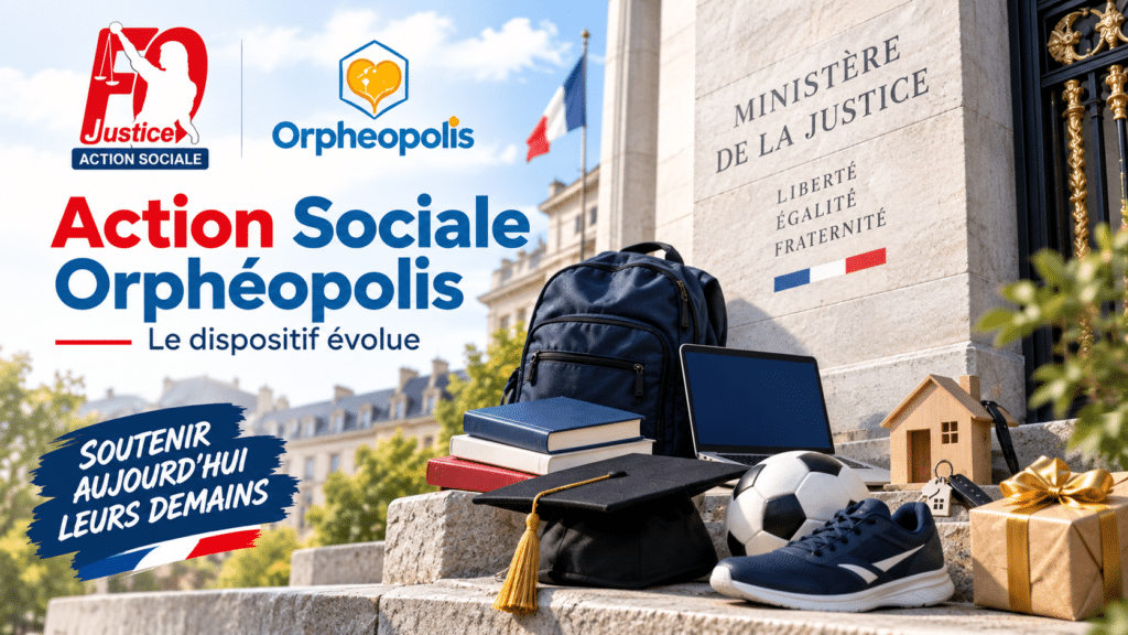 ORPHELINS DU MINISTÈRE DE LA JUSTICE – Le dispositif évolue : FO Justice – Action Sociale vous informe !