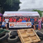 FO Justice Polynésie note de remerciement : Mauruuru Roa à toutes et à tous ! Mobilisation du 27 août 2026 – CD de Tatutu