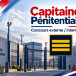CAPITAINES PÉNITENTIAIRES – CONCOURS Externe / Interne Session 2027