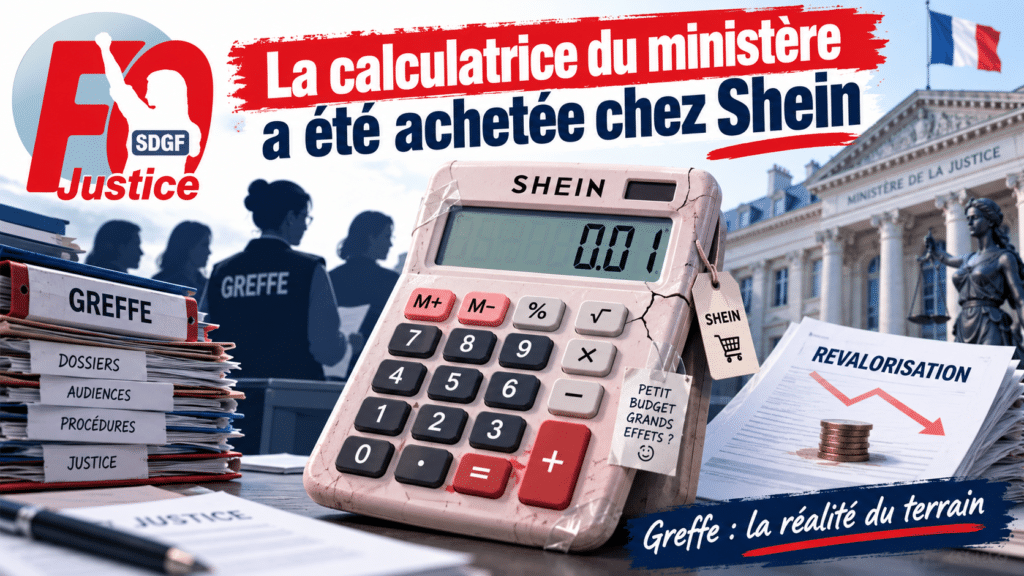 SDGF : La calculatrice du ministère a été achetée chez Shein !