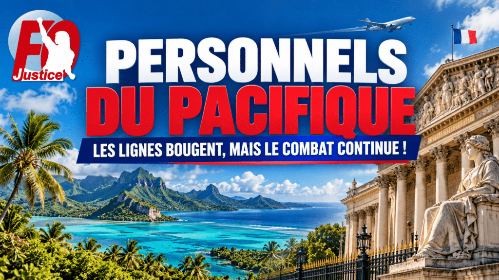 Personnels du Pacifique – Prime d’installation, Congés Bonifiés, Concours – Les Lignes Bougent, Mais le Combat Continue !