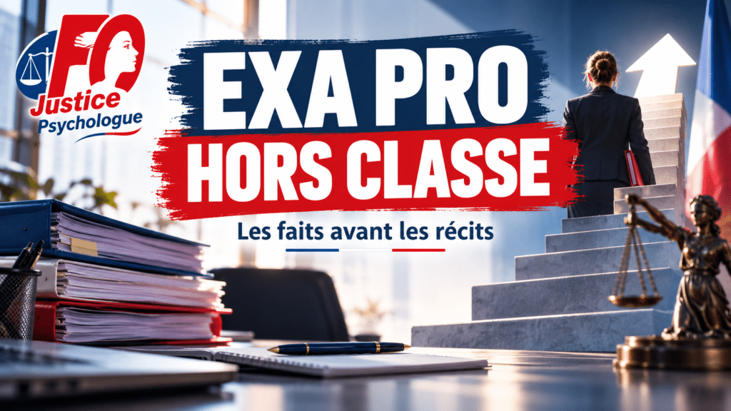 Psychologues : Examen professionnel d’accès au grade hors classe, les faits avant les récits