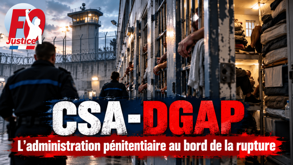 CSA – DGAP du 22 octobre 2026 : Déclaration liminaire