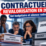 Contractuels revalorisation en 2026 : Gel budgétaire et silence radio !